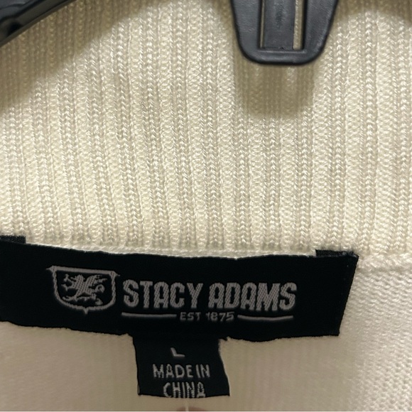 Brand NWT Stacy Adams Sweater Size L - Picture 2 of 4